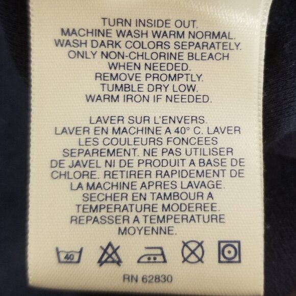 Men's Lands' End Super-T Mock Turtleneck, Size M (38-40), VGUC - EUC - Picture 6 of 8